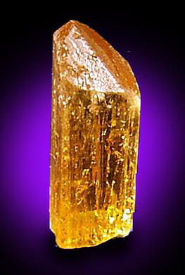 Imperial Topaz from Rodrigo Silva, Ouro Preto, Brazil