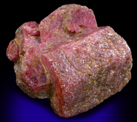 Corundum var. Ruby from Propst Farm, Lincoln County, North Carolina