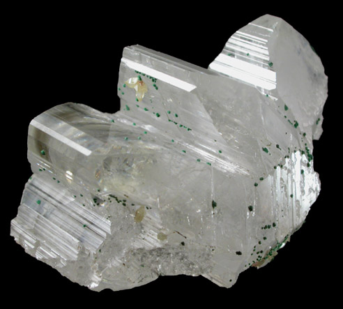 Cerussite with Malachite from Tsumeb Mine, Otavi-Bergland District, Oshikoto, Namibia