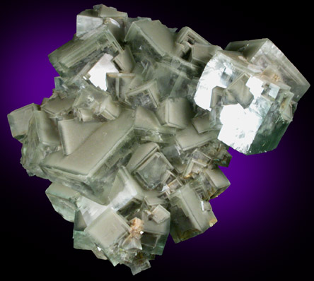 Fluorite from Xianghuapu Mine, Xianghualing, Guiyang, Hunan, China