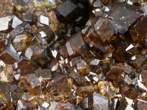 Andradite Garnet from Sinerechenskoye deposit, west of Kavalerovo, Primorskiy Kray, Russia