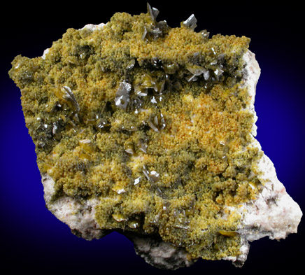 Wulfenite and Mimetite from San Francisco Mine, Cerro Prieto, north of Cucurpe, Sonora, Mexico