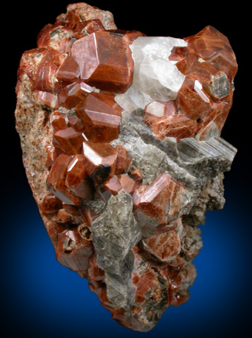Grossular Garnet with Vesuvianite from Garnet Hill, Calaveras County, California