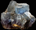 Fluorite with Barite from Cave-in-Rock District, Hardin County, Illinois