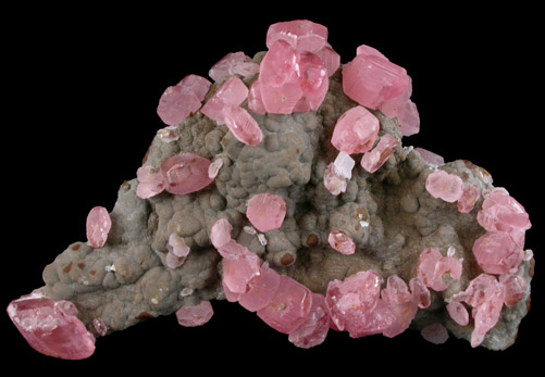 Rhodochrosite from Uchucchacua Mine, Oyon, Cajatambo, Peru