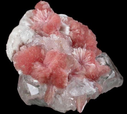 Inesite, Xonotlite, Datolite, Quartz from Wessels Mine, Kalahari Manganese Field, Northern Cape Province, South Africa