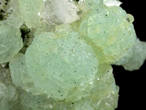 Prehnite with Babingtonite and Quartz from Da Liang Shan, Sichuan, China