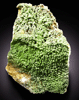 Pyromorphite on Quartz from Cumberland, England