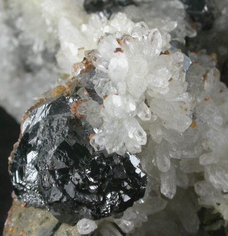 Sphalerite, Quartz, Pyrite, Siderite from Cavnic Mine (Kapnikbanya), Maramures, Romania