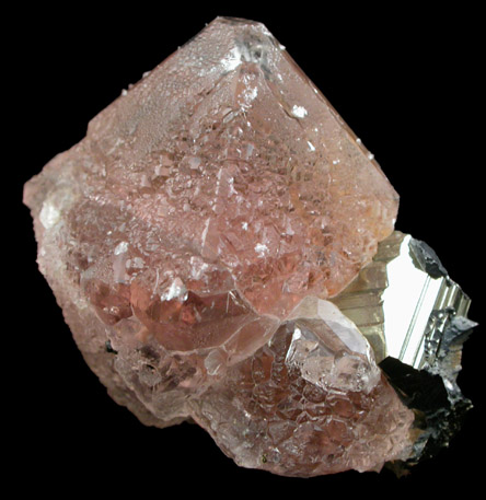 Fluorite and Pyrite from Recuerdo Vein, Huanzala Mine, Huallanca District, Huanuco Department, Peru