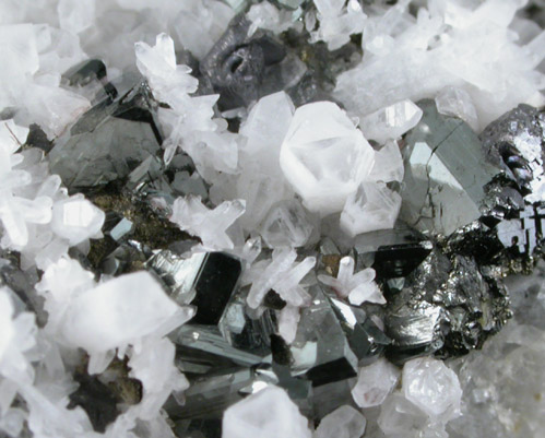 Tetrahedrite and Quartz from Trepca District, 10 km east of Kosozska Mitrovica, Kosovo