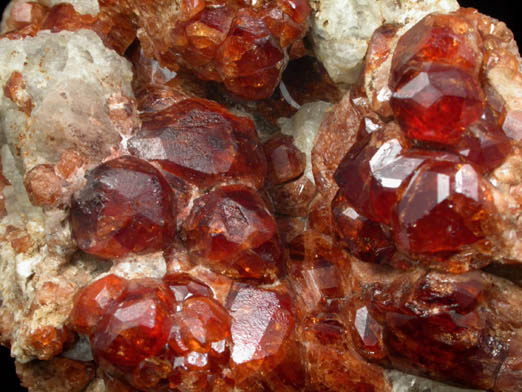 Grossular Garnet from north shore of Panther Pond (Camp Hinds), Raymond, Cumberland County, Maine