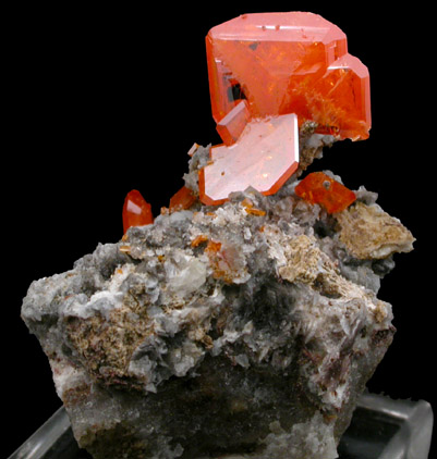 Wulfenite from Red Cloud Mine, Red Gem Pocket, Silver District, La Paz County, Arizona