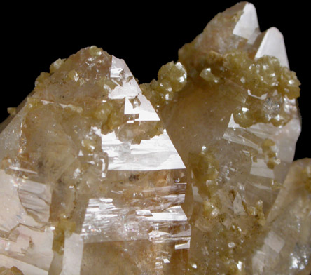 Woodhouseite on Quartz from Champion Mine, 6 km WSW of White Mountain Peak, White Mountains, Mono County, California (Type Locality for Woodhouseite)