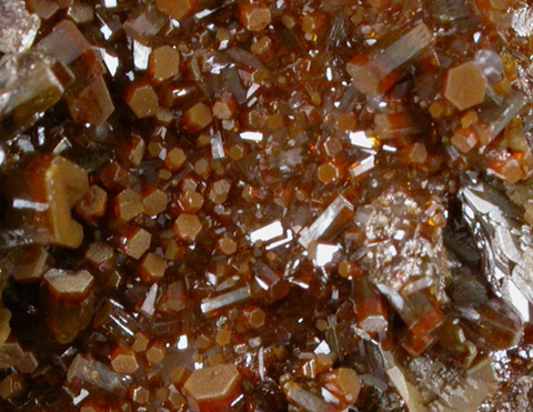 Vanadinite var. Endlichite from Sierra de Los Lamentos, Chihuahua, Mexico