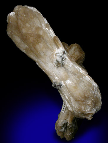 Stilbite with Laumontite and Chamosite from Prospect Park Quarry, Prospect Park, Passaic County, New Jersey