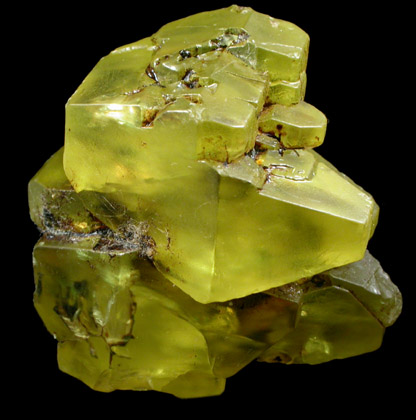 Sulfur with Bitumen from Miniera di Cozzo Disi, Casteltermini, Agrigento, Sicily, Italy