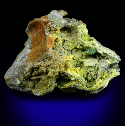 Allophane from Trockental, Schmiedefeld, Grafenthal, Thuringia, Germany (Type Locality for Allophane)