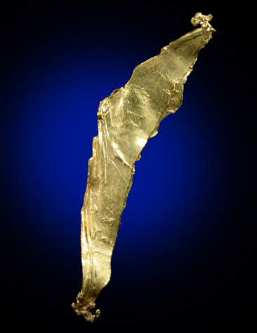 Gold (crystallized leaf) from El Dorado County, California