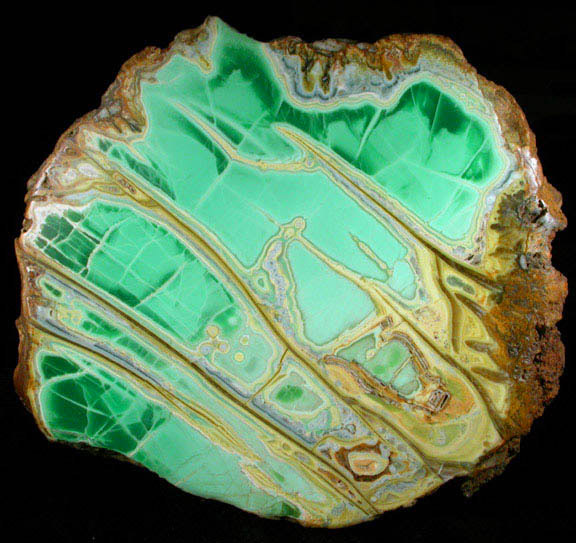 Variscite with Crandallite and Montgomeryite from Little Green Monster Mine, Clay Canyon, Fairfield, Utah County, Utah