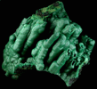 Malachite from Kolwezi Mining District, 240 km WNW of  Lubumbashi, Katanga Copperbelt, Lualaba Province, Democratic Republic of the Congo