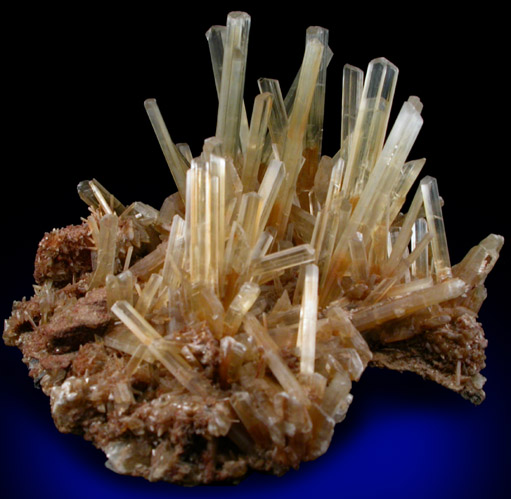 Gypsum var. Selenite from Valenciana Mine, Guanajuato, Mexico