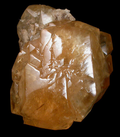 Calcite from Berry Materials Quarry, North Vernon, Jennings County, Indiana