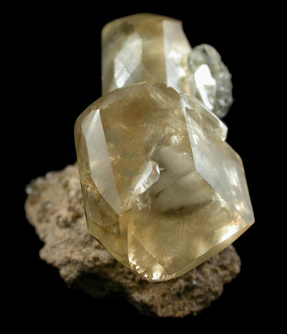 Calcite from Berry Materials Quarry, North Vernon, Jennings County, Indiana