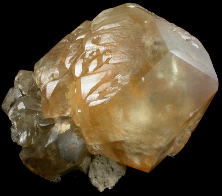 Calcite from Berry Materials Quarry, North Vernon, Jennings County, Indiana