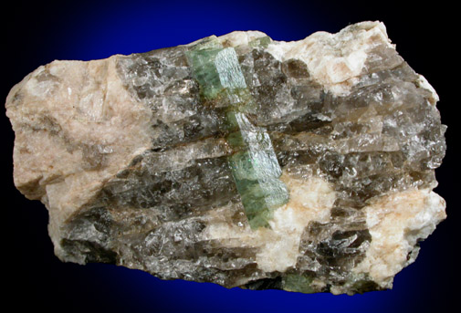 Beryl var. Aquamarine from Haddam, Middlesex County, Connecticut