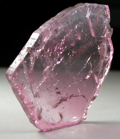 Elbaite var. Rubellite Tourmaline from Malchanskoye (Malkhan) pegmatite field, Chitinskaya Oblast', Transbaikalia, Siberia, Russia