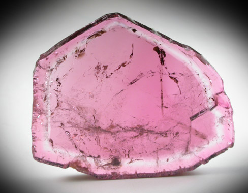 Elbaite var. Rubellite Tourmaline from Malchanskoye (Malkhan) pegmatite field, Chitinskaya Oblast', Transbaikalia, Siberia, Russia