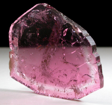 Elbaite var. Rubellite Tourmaline from Malchanskoye (Malkhan) pegmatite field, Chitinskaya Oblast', Transbaikalia, Siberia, Russia