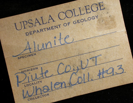 Alunite from Piute, Utah