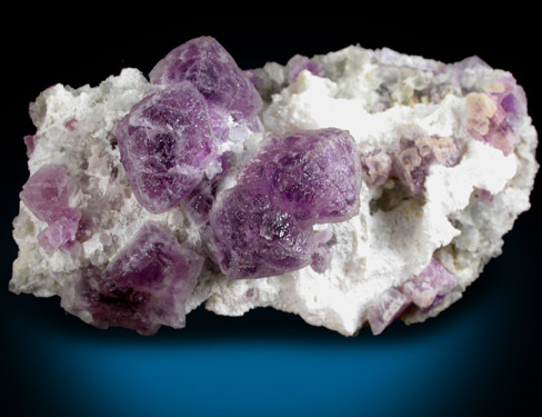 Fluorite on Quartz from Judith Lynn Claim, Grant County, New Mexico