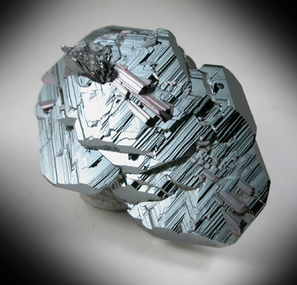 Hematite with Rutile from Cavradischlucht (Cavradi Gorge), Tujetsch, Grischun (Graubnden), Switzerland