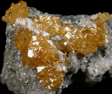 Sphalerite with Dolomite from Lockport Quarry, Niagara County, New York