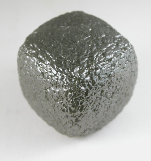 Diamond (14.50 carat greenish-gray cubic crystal) from Bakwanga Mine, Mbuji-Mayi (Miba), Democratic Republic of the Congo