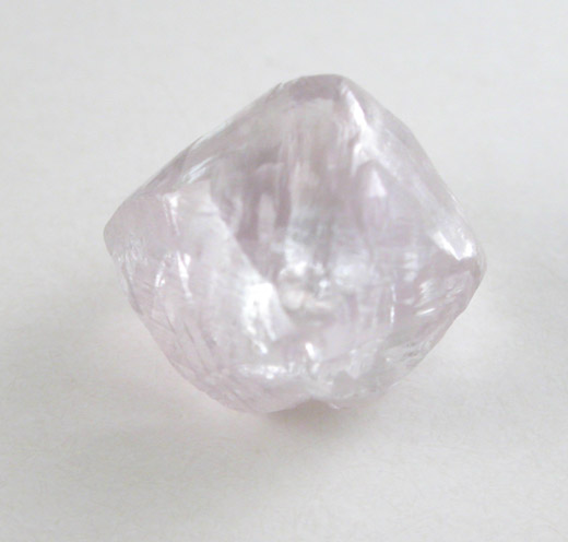 Diamond (0.99 carat light-fancy pink dodecahedral crystal) from Argyle Mine, Kimberley, Western Australia, Australia