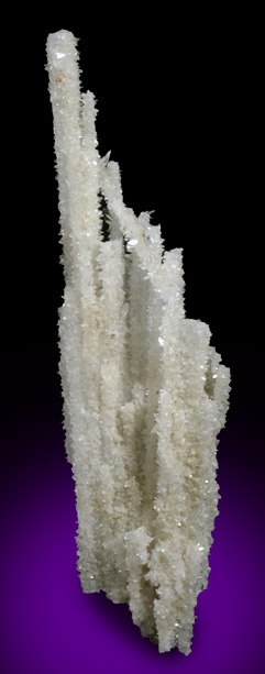 Calcite pseudomorphs after Ulexite from Boron Open Pit, Extension 22S, Boron, Kern County, California