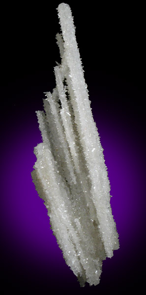 Calcite pseudomorphs after Ulexite from Boron Open Pit, Extension 22S, Boron, Kern County, California