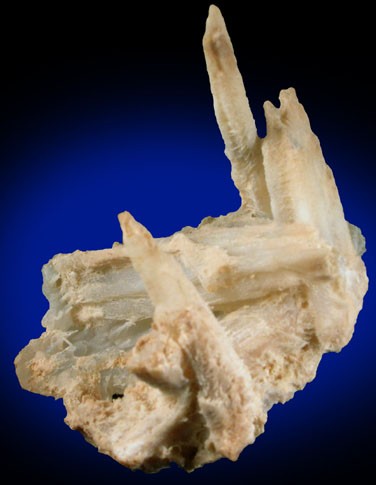 Quartz var. Chalcedony pseudomorphs after Aragonite from Kramer Borate Mine, Boron, Kern County, California
