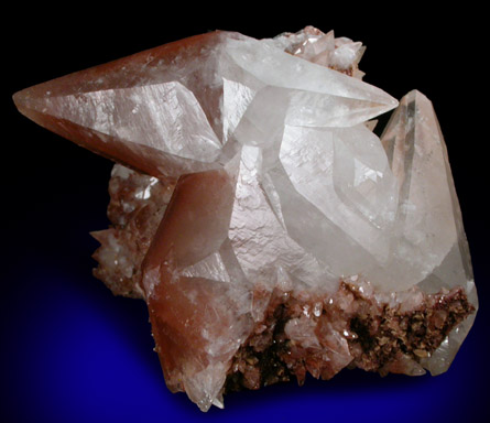 Calcite (C-axis twins) from Tongguangshan Iron Mine, Daye County, China