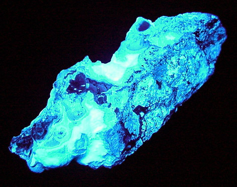 Hydrozincite from Yellow Pine Mine, 900' Level, Goodsprings District, Clark County, Nevada