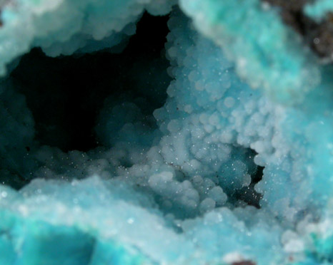 Chrysocolla with Quartz from Ray Mine, Mineral Creek District, Pinal County, Arizona