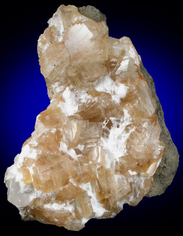 Heulandite-Ca with Mordenite from Aurangabad, Maharashtra, India