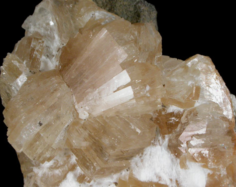 Heulandite-Ca with Mordenite from Aurangabad, Maharashtra, India