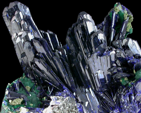 Azurite from Tsumeb Mine, Otavi-Bergland District, Oshikoto, Namibia