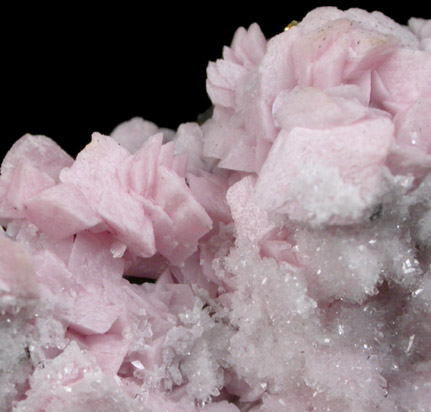 Rhodochrosite, Sphalerite, Quartz from Brooklyn Mine, Silverton District, San Juan County, Colorado