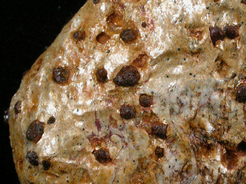 Muscovite var. Sericite pseudomorph after Staurolite with Almandine Garnet from Fannin County, Georgia
